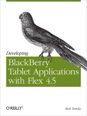cover image of Developing BlackBerry Tablet Applications with Flex 4.5